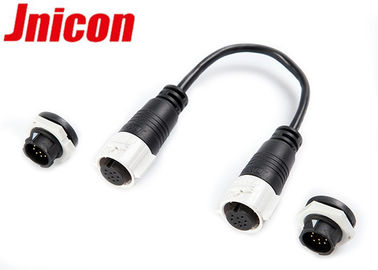 اتصال دهنده های فشار بخار سیگنال IP67 9 پین ضد آتش ضد تغییر شکل