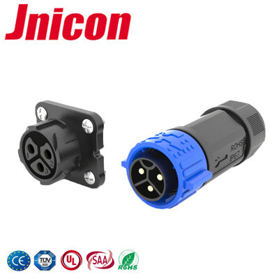 کانکتورهای الکتریکی ضد آب IP67 50A M25 3 پین سیم به برد