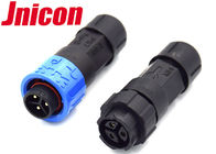 اتصال دهنده برق مدور Jnicon 10A 3 Pin، اتصال زن قدرت مردانه M16 قفل فشار