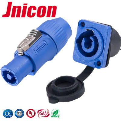 20A IP65 پلاگ و سوکت پلاستیکی، اتصال آسان مقاوم در برابر خوردگی با عملکرد بالا