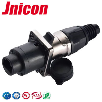 -25°C - 80°C ضد آب 300V اتصال داده RJ45 اتصال برای تجهیزات