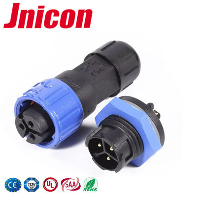 کانکتور سیم به برد PA66 300 ولت 3 پین M16 10 آمپر ضد آب
