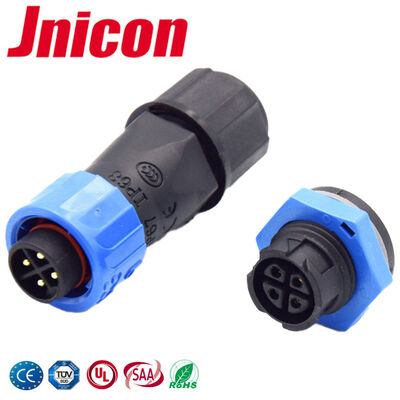 IP68 10A اتصال دهنده های آبپاش ضد آب اتصال دهنده های الکتریکی M16
